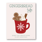 Gingerbread Latte - Gallery Wrapped Canvas Wall Art
