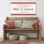 Milk & Cookies - Gallery Wrapped Canvas Wall Art