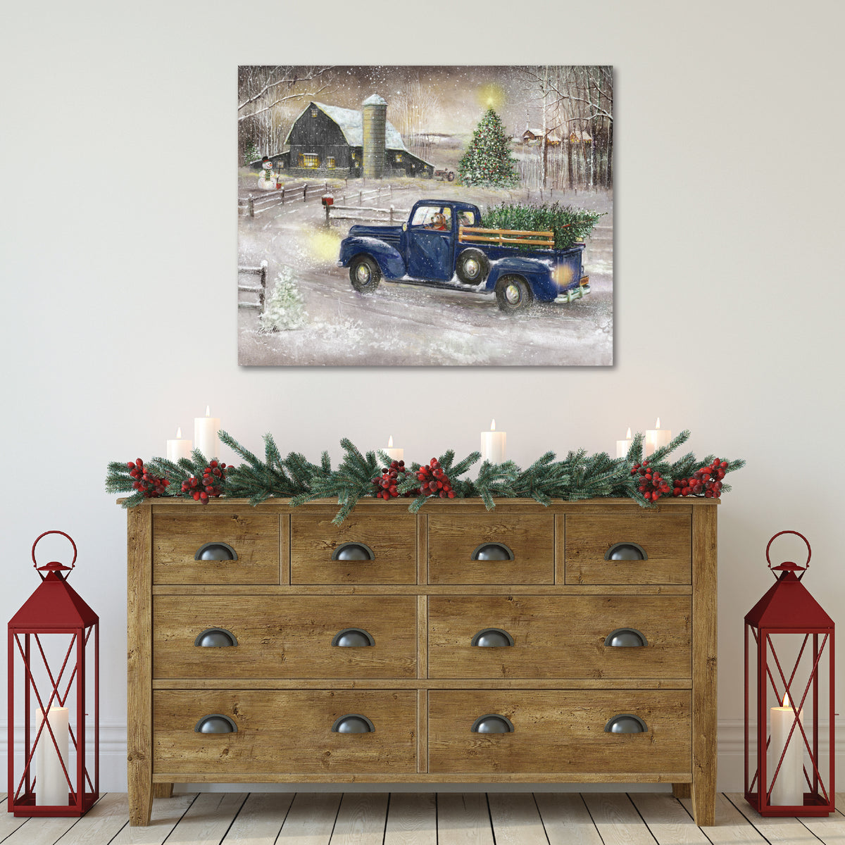 Winter Memories - Gallery Wrapped Canvas Wall Art