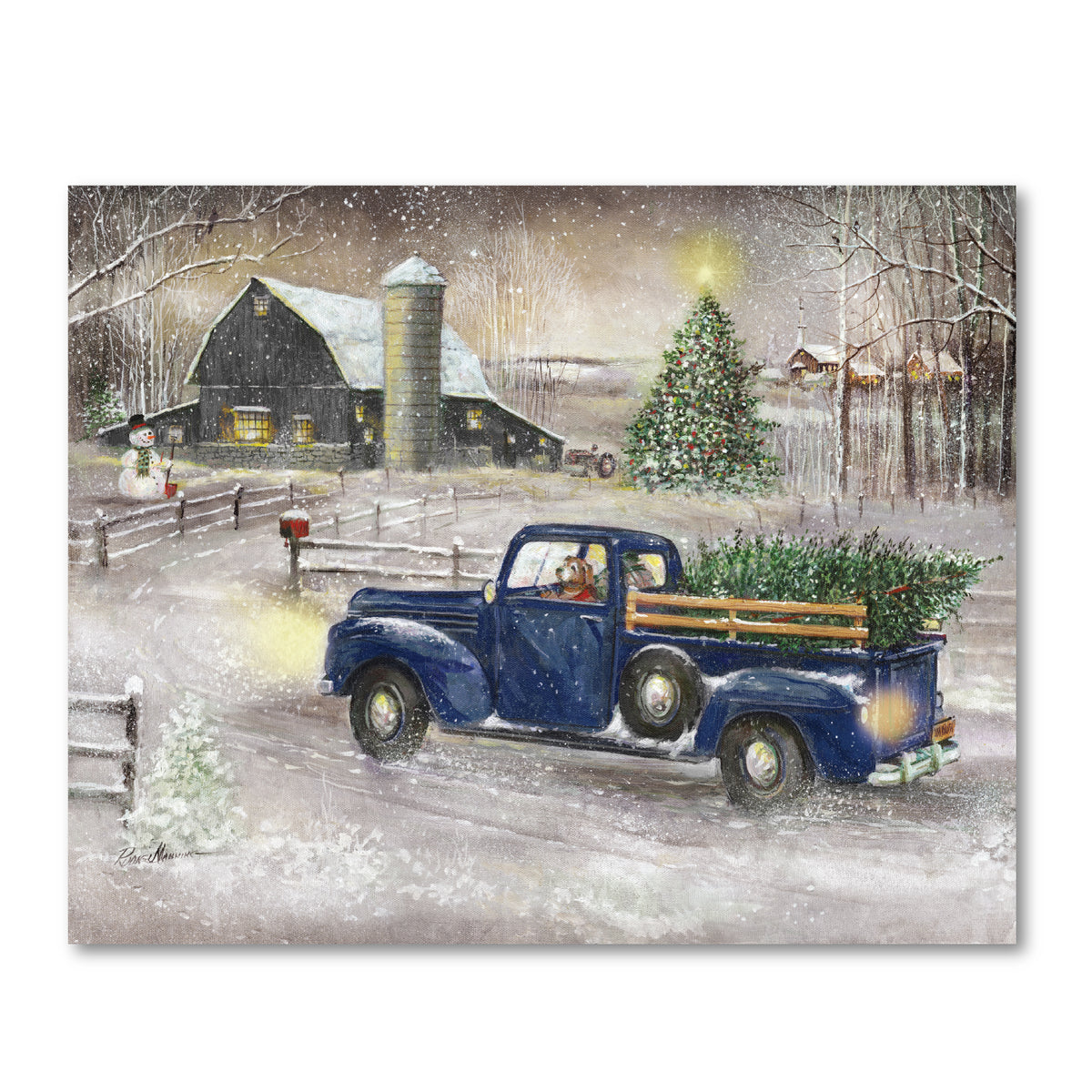 Winter Memories - Gallery Wrapped Canvas Wall Art