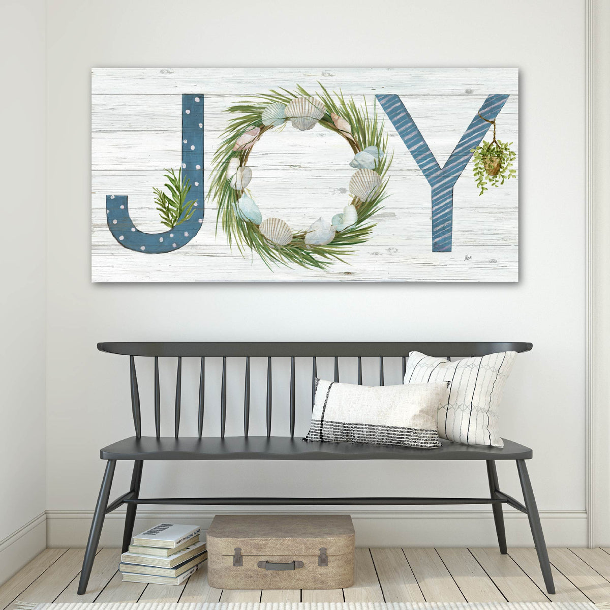 Coastal Joy - Gallery Wrapped Canvas Wall Art