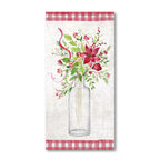 Holiday Flowers I - Gallery Wrapped Canvas Wall Art