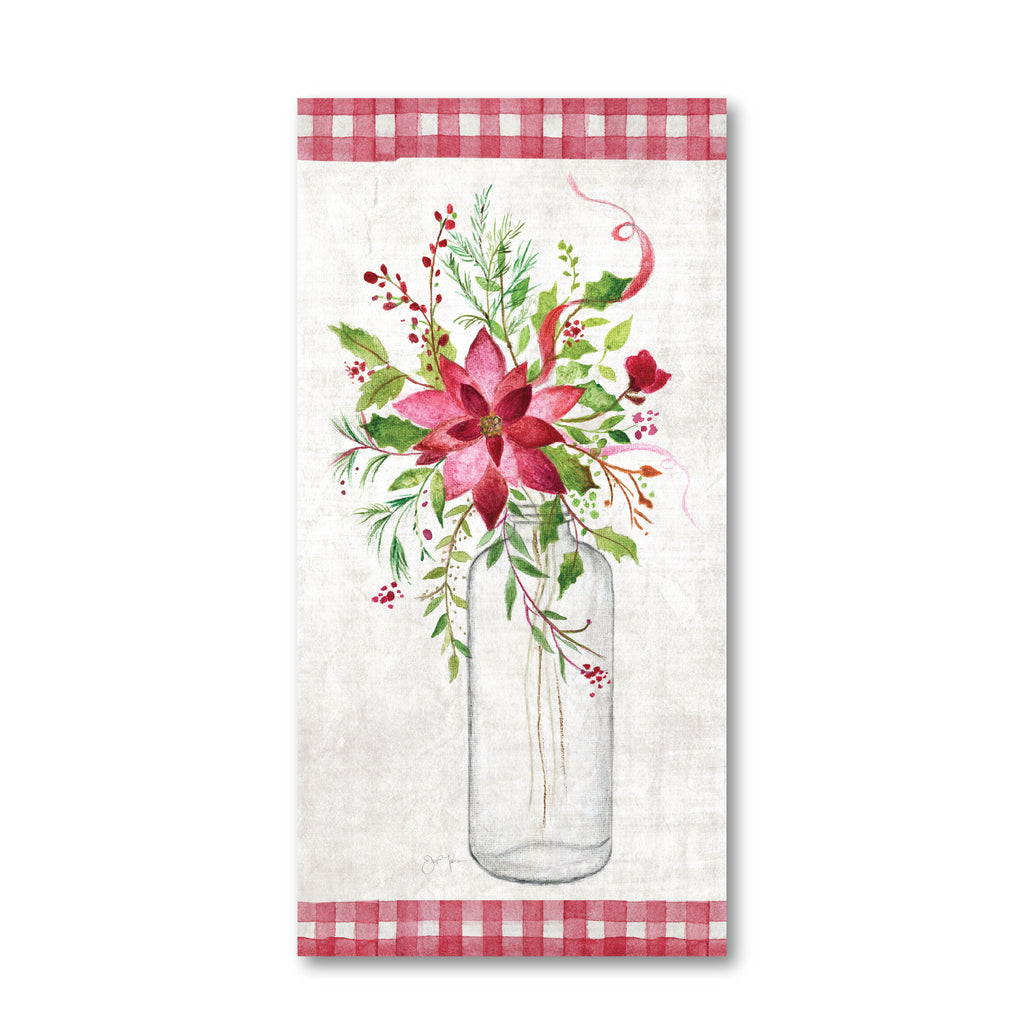 Holiday Flowers II - Gallery Wrapped Canvas Wall Art