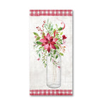 Holiday Flowers II - Gallery Wrapped Canvas Wall Art