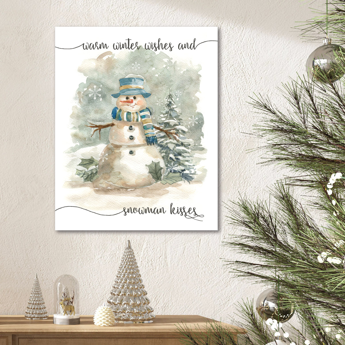 Toasty Toes - Gallery Wrapped Canvas Wall Art