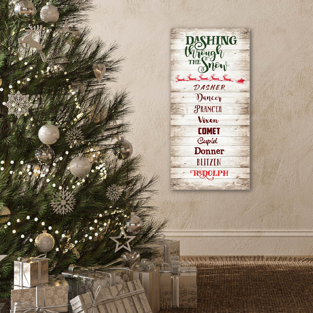 Dashing - Gallery Wrapped Canvas Wall Art