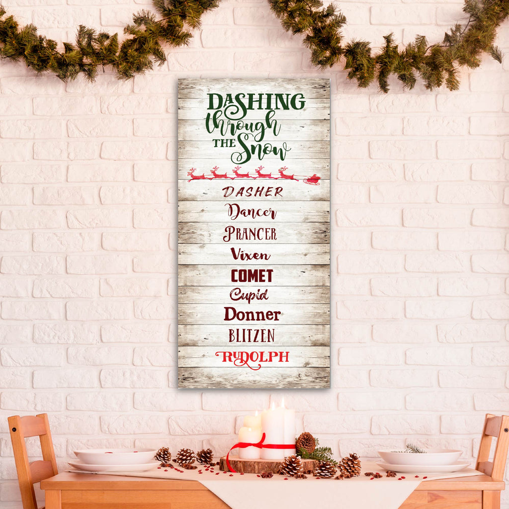 Dashing - Gallery Wrapped Canvas Wall Art