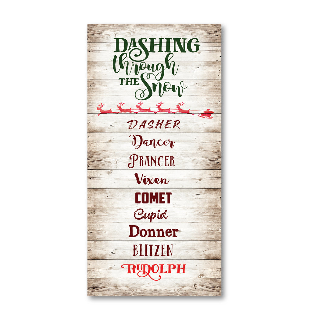 Dashing - Gallery Wrapped Canvas Wall Art