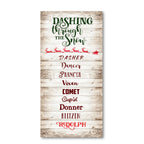 Dashing - Gallery Wrapped Canvas Wall Art