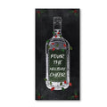 Holiday Cheers Wine - Gallery Wrapped Canvas Wall Art