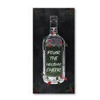 Holiday Cheers Wine - Gallery Wrapped Canvas Wall Art