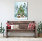 Under the Tree - Gallery Wrapped Canvas Wall Art
