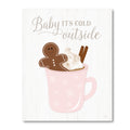 Gingerbread Hot Cocoa I - Gallery Wrapped Canvas Wall Art