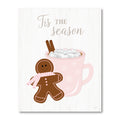 Gingerbread Hot Cocoa II - Gallery Wrapped Canvas Wall Art