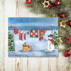 Holiday Laundry - Gallery Wrapped Canvas Wall Art