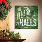 Deck the Halls - Gallery Wrapped Canvas Wall Art