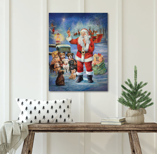 A Home For Christmas - Gallery Wrapped Canvas Wall Art