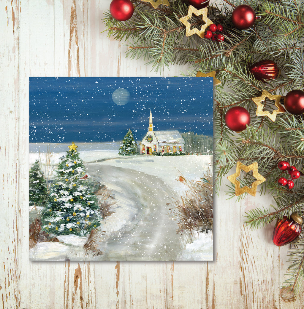 Winter Spirit - Gallery Wrapped Canvas Wall Art