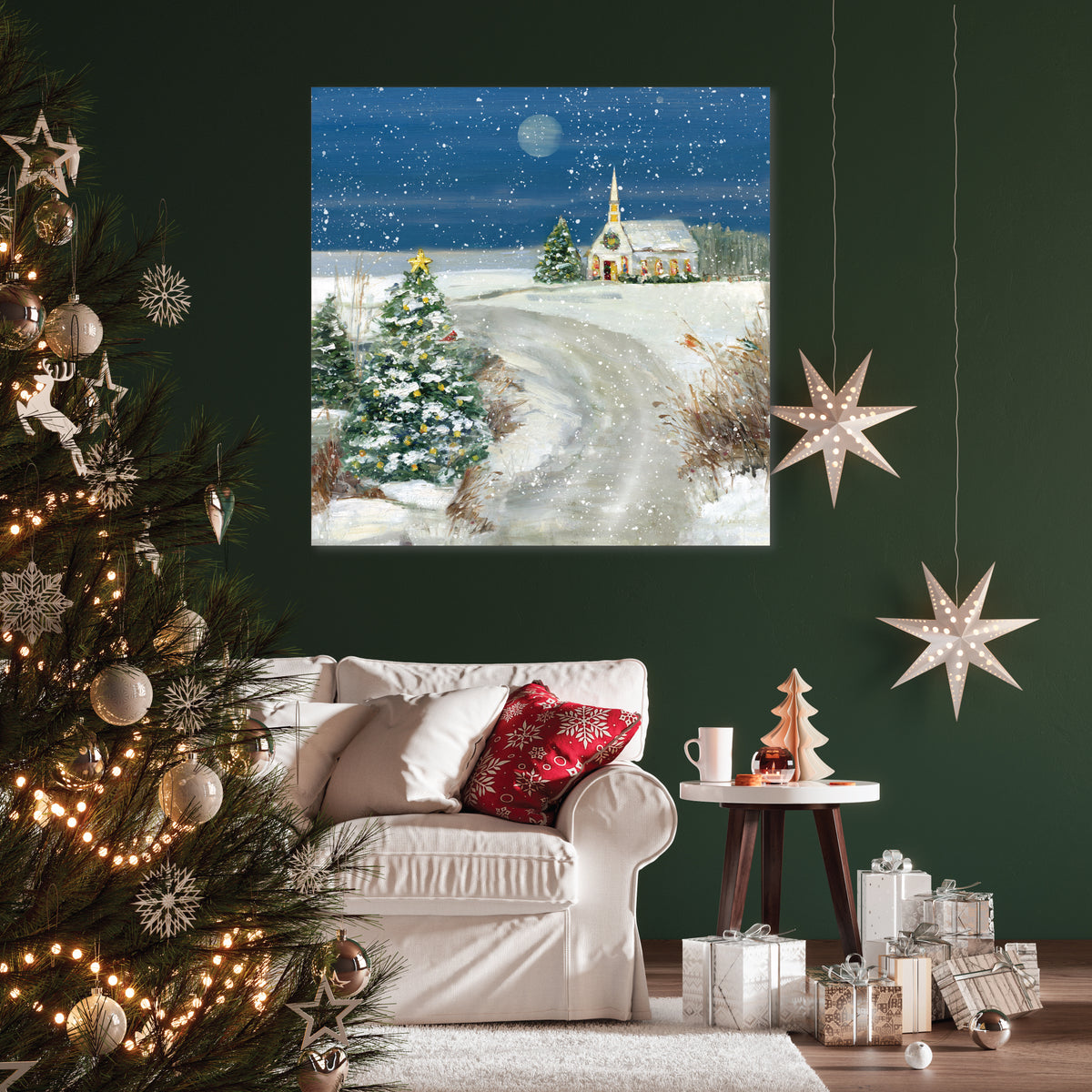 Winter Spirit - Gallery Wrapped Canvas Wall Art