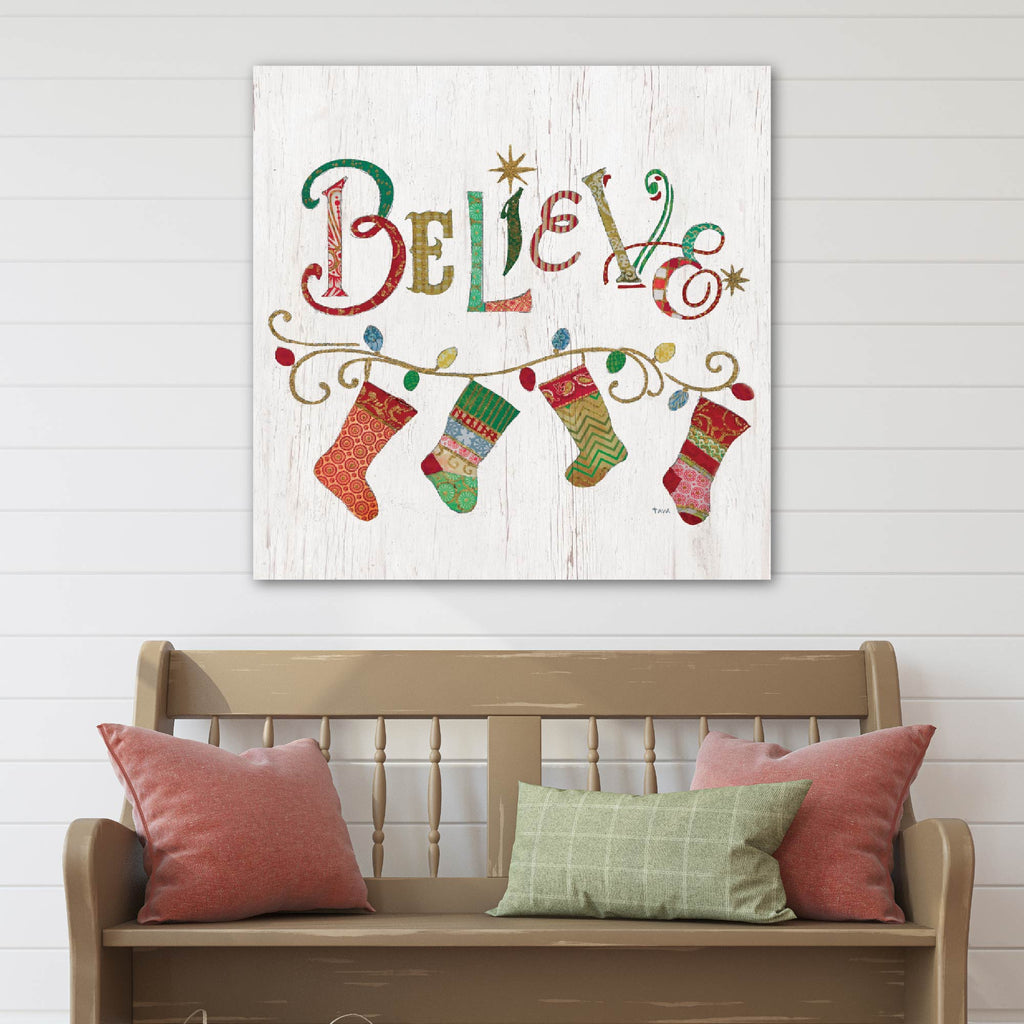 Believe - Gallery Wrapped Canvas Wall Art