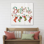 Believe - Gallery Wrapped Canvas Wall Art