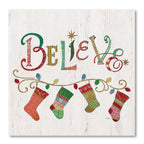 Believe - Gallery Wrapped Canvas Wall Art