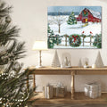 Holiday Solace - Gallery Wrapped Canvas Wall Art