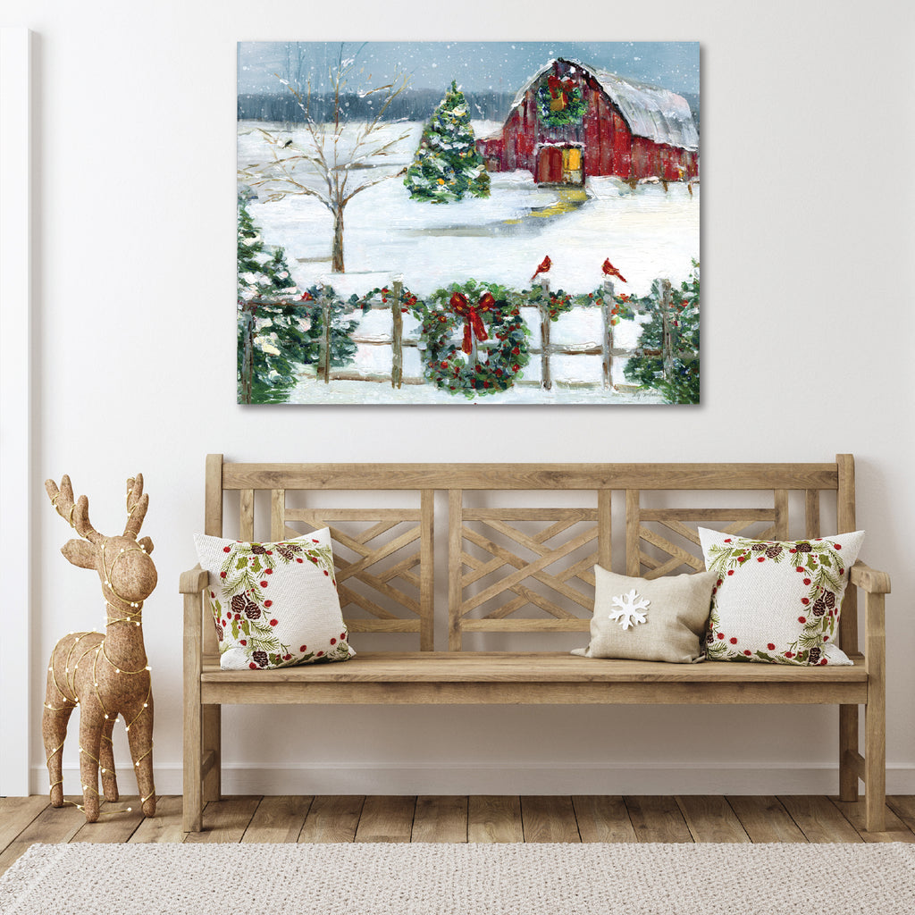 Holiday Solace - Gallery Wrapped Canvas Wall Art