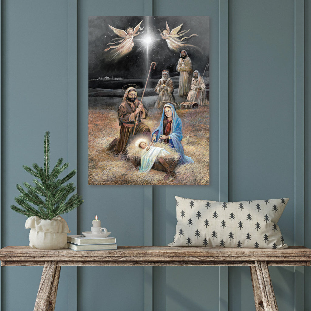 Nativity - Gallery Wrapped Canvas Wall Art