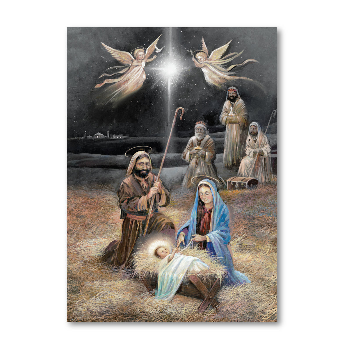 Nativity - Gallery Wrapped Canvas Wall Art