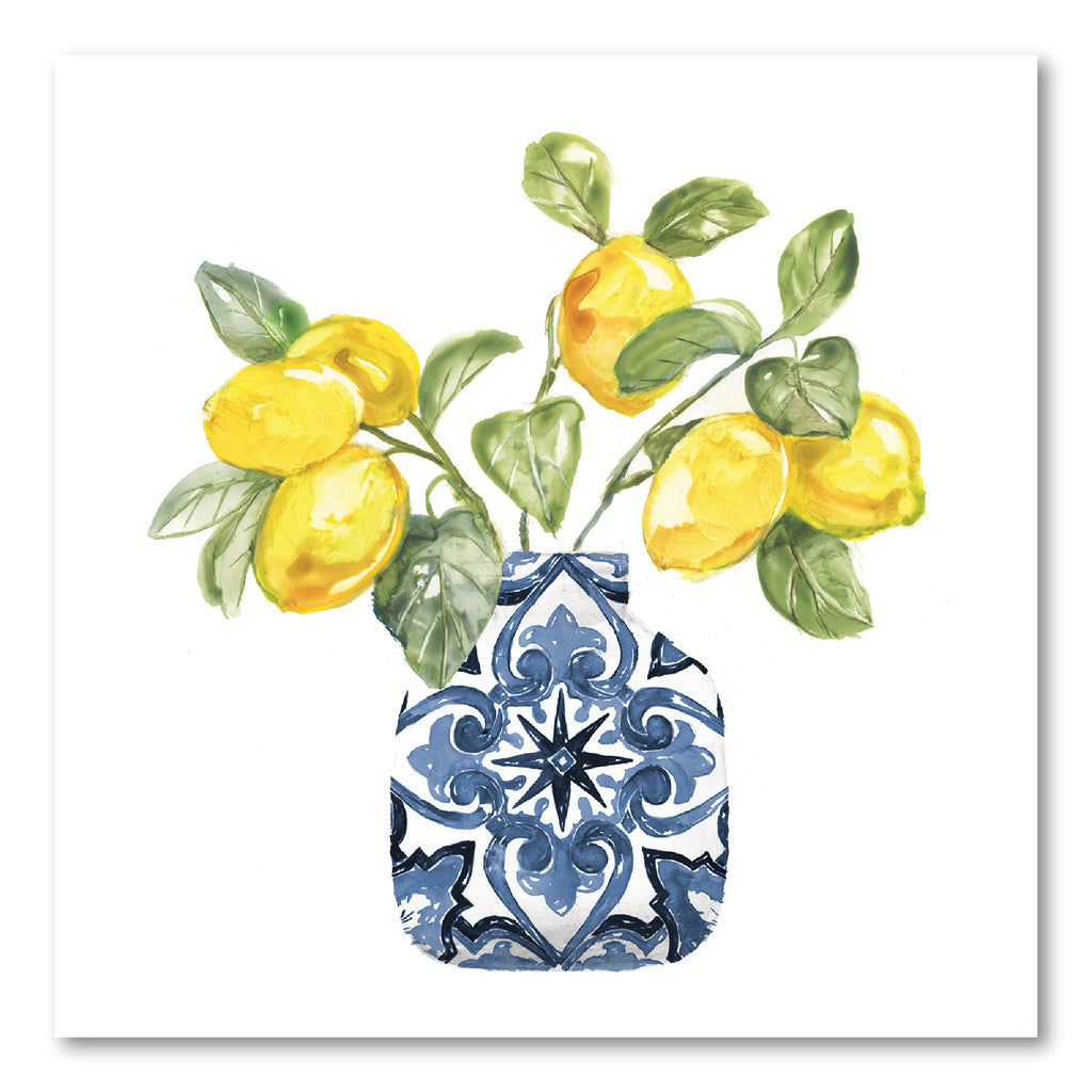 Lemon Life II Gallery-Wrapped Canvas Wall Art