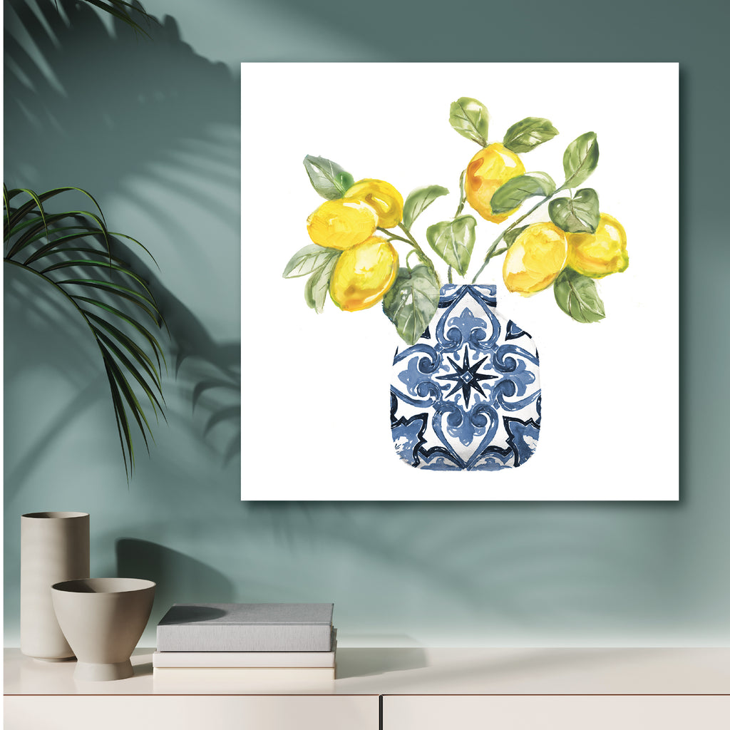 Lemon Life II Gallery-Wrapped Canvas Wall Art