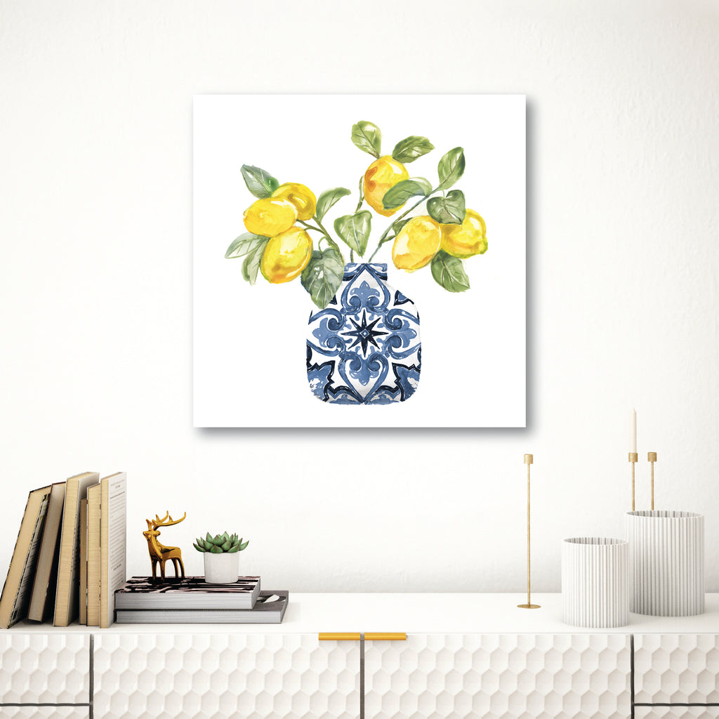 Lemon Life II Gallery-Wrapped Canvas Wall Art
