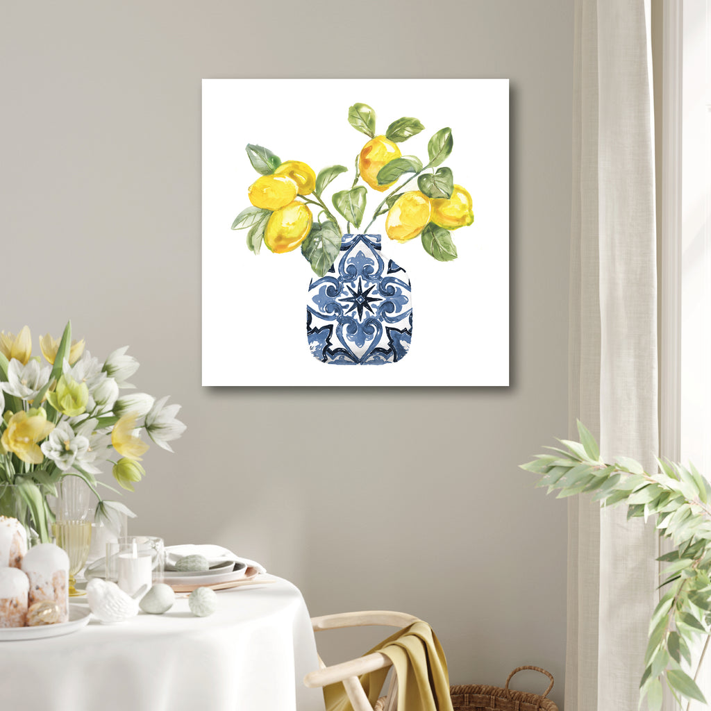 Lemon Life II Gallery-Wrapped Canvas Wall Art