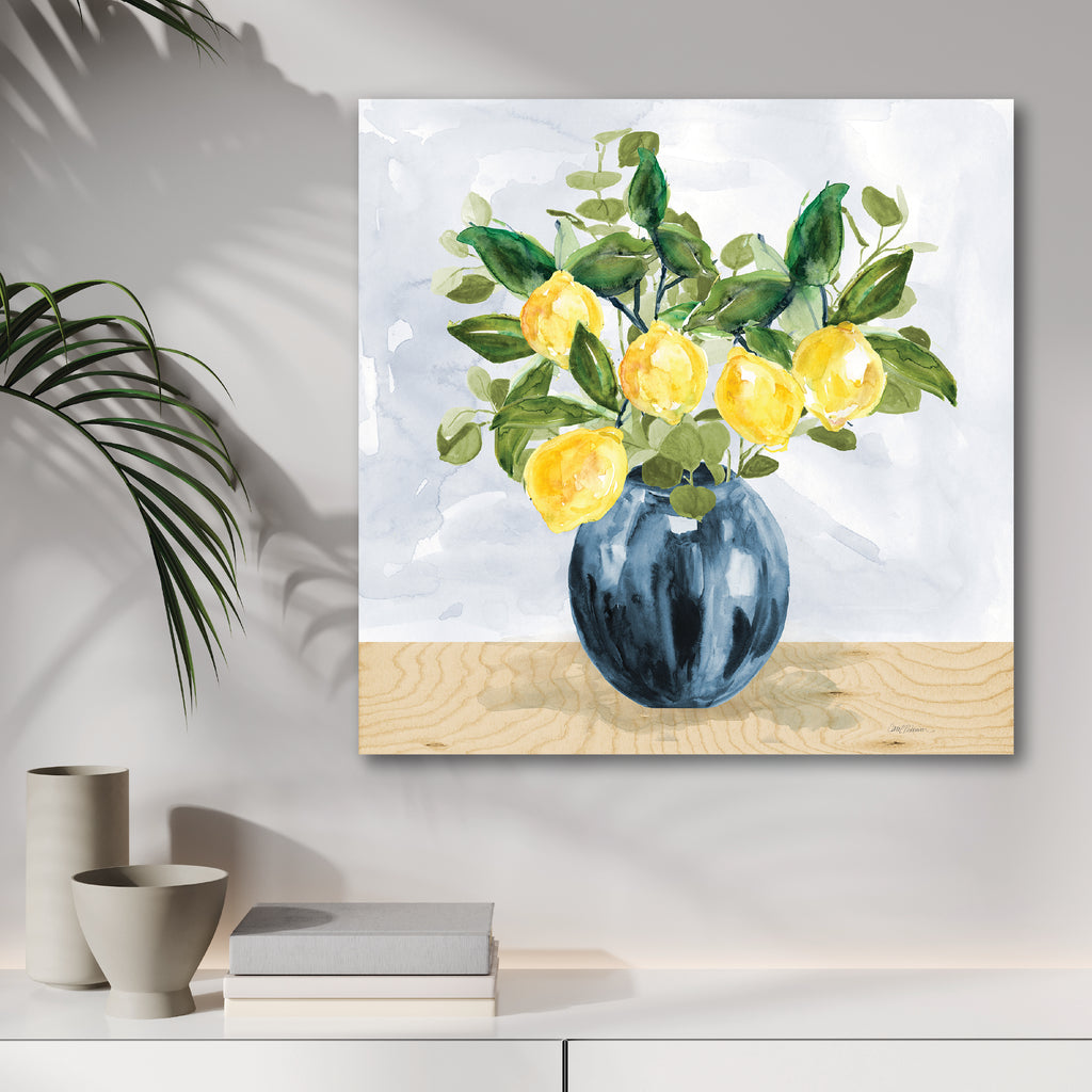 Lemon Bouquet Gallery-Wrapped Canvas Wall Art