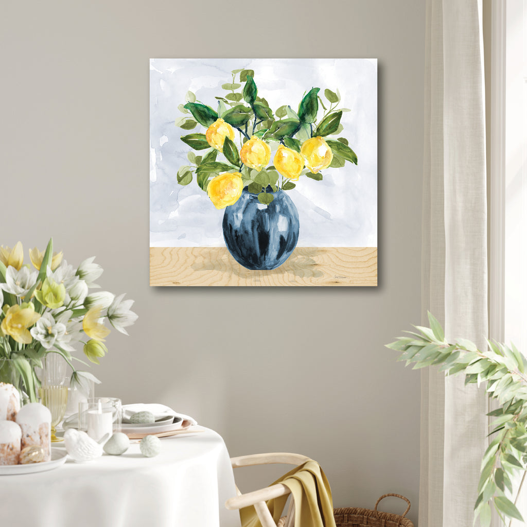 Lemon Bouquet Gallery-Wrapped Canvas Wall Art