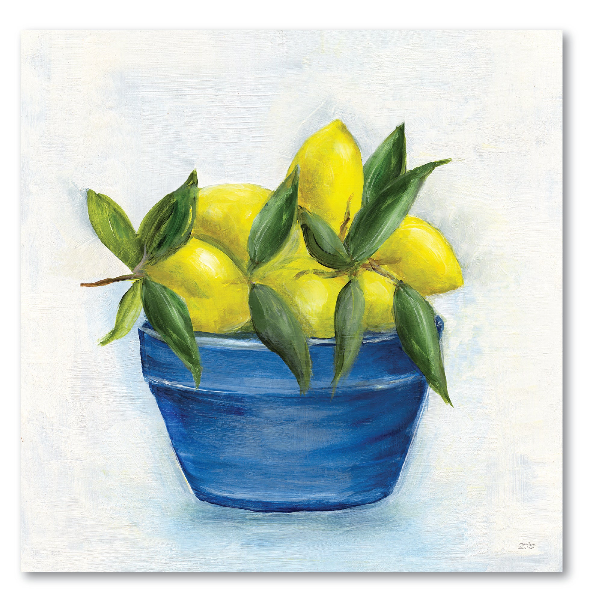 Sicilian Lemons II Gallery-Wrapped Canvas Wall Art