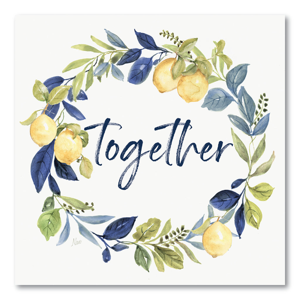 Lemons Together Gallery-Wrapped Canvas Wall Art