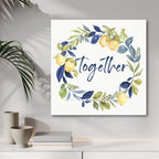Lemons Together Gallery-Wrapped Canvas Wall Art
