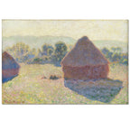 Masters Collection - Haystacks in the Sunlight - Gallery-Wrapped Canvas Wall Art