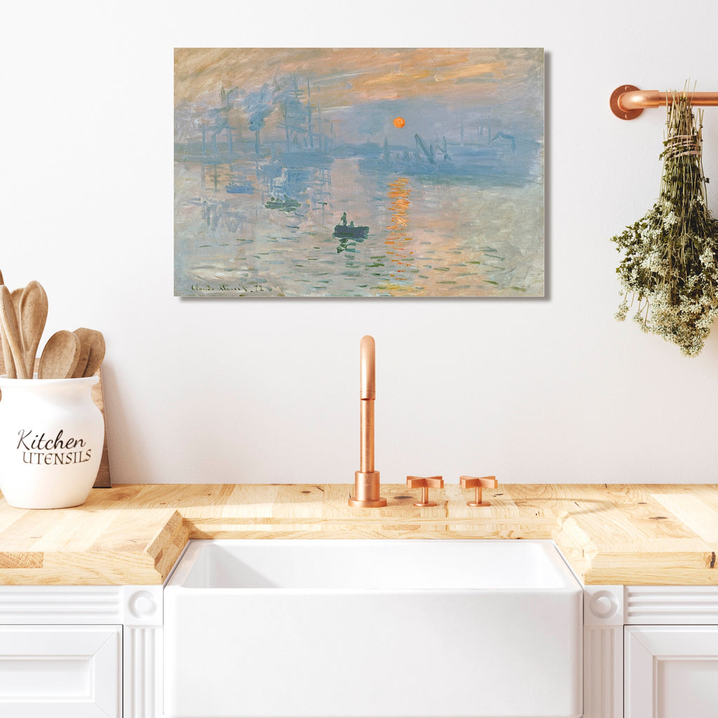 Masters Collection - Impression, Sunrise (1873) - Gallery-Wrapped Canvas Wall Art