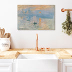Masters Collection - Impression, Sunrise (1873) - Gallery-Wrapped Canvas Wall Art