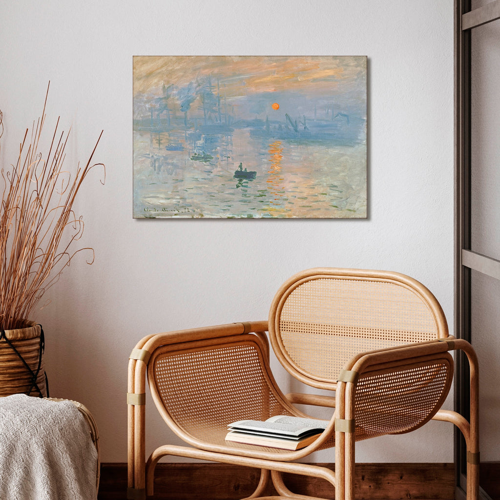 Masters Collection - Impression, Sunrise (1873) - Gallery-Wrapped Canvas Wall Art