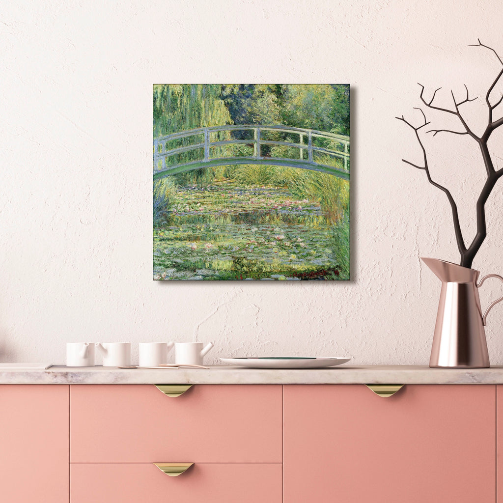 Masters Collection - Claude Monet - Water-Lily Pond (1899) - Gallery-Wrapped Canvas Wall Art