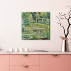 Masters Collection - Claude Monet - Water-Lily Pond (1899) - Gallery-Wrapped Canvas Wall Art