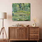 Masters Collection - Water-Lily Pond (1899) - Claude Monet - Gallery-Wrapped Canvas Wall Art