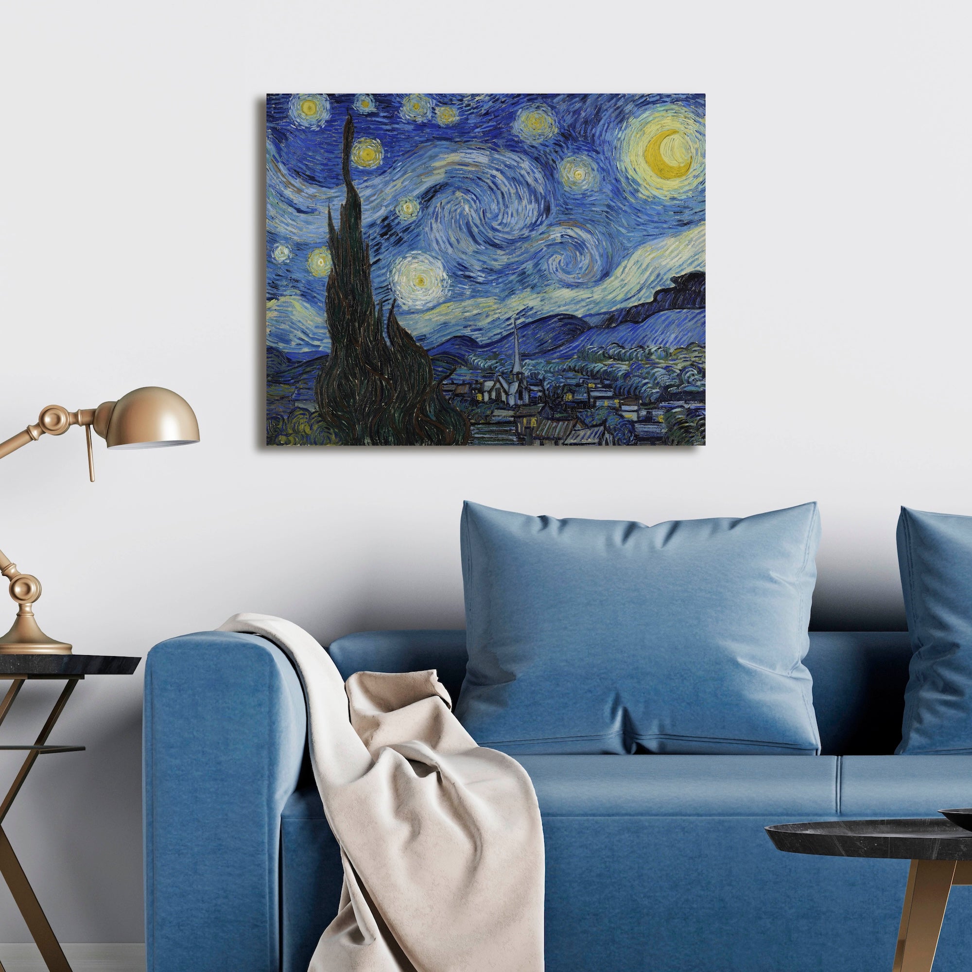 Masters Collection - Vincent Van Gogh - The Starry Night - Gallery-Wrapped Canvas Wall Art