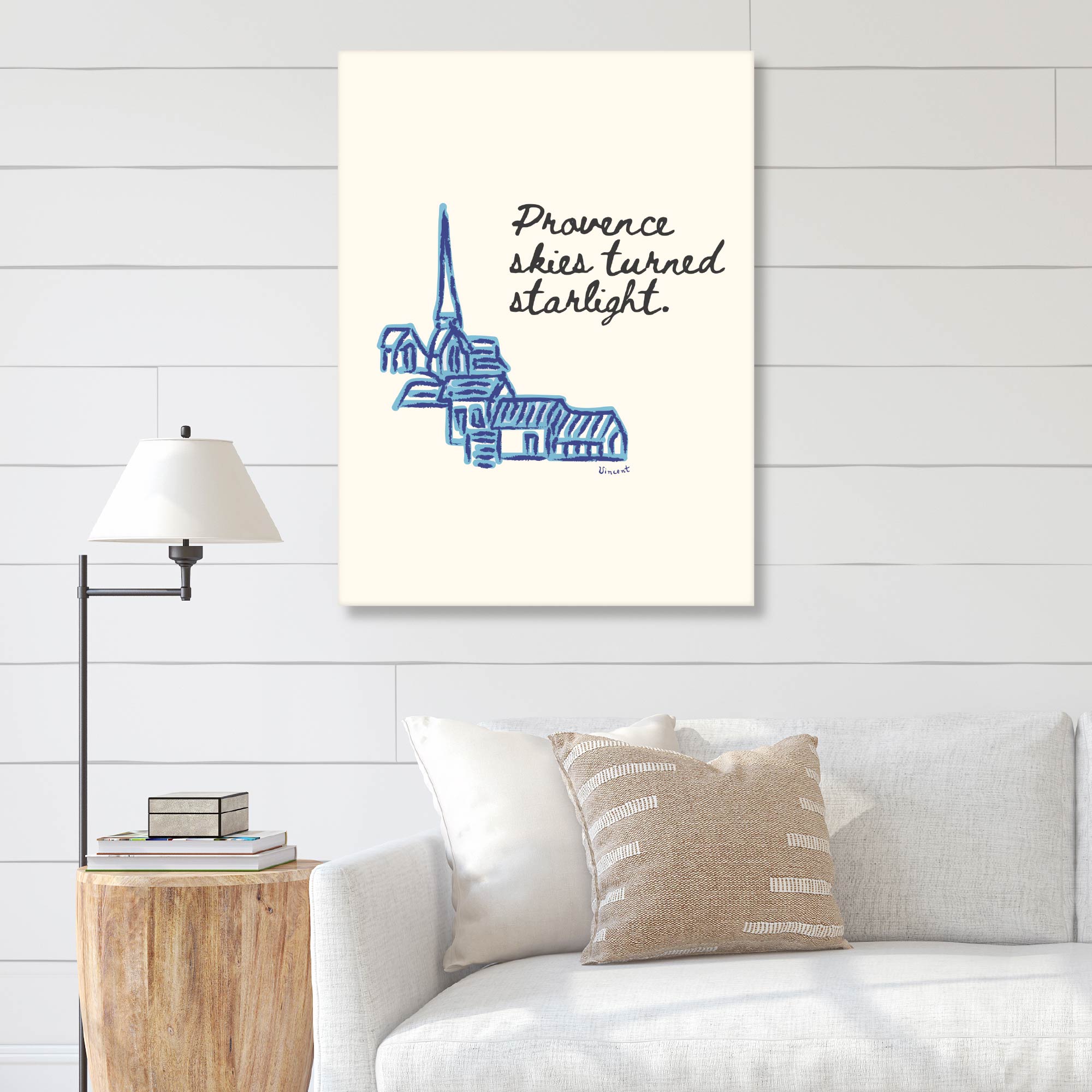Masters Collection - Provence Skies - Gallery-Wrapped Canvas Wall Art