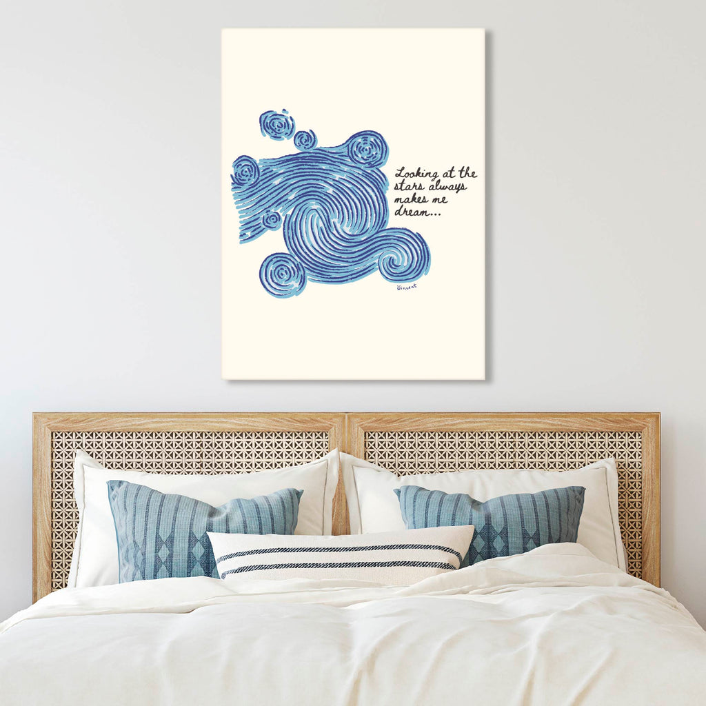 Masters Collection - Looking at the Stars - Gallery-Wrapped Canvas Wall Art