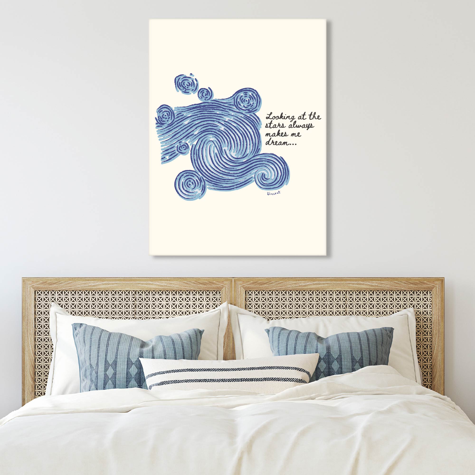 Masters Collection - Looking at the Stars - Gallery-Wrapped Canvas Wall Art